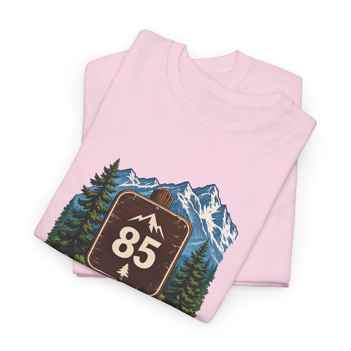85th Birthday Shirt – Mountain Route 85 Outdoor Tee | Gift  Product Description